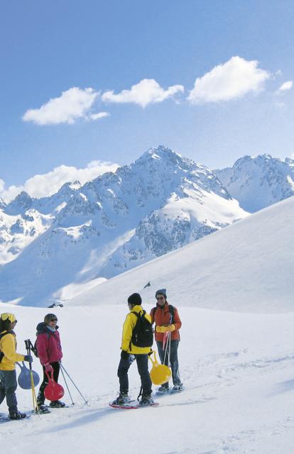 sortie raquettes vallées d'Aure et du Louron